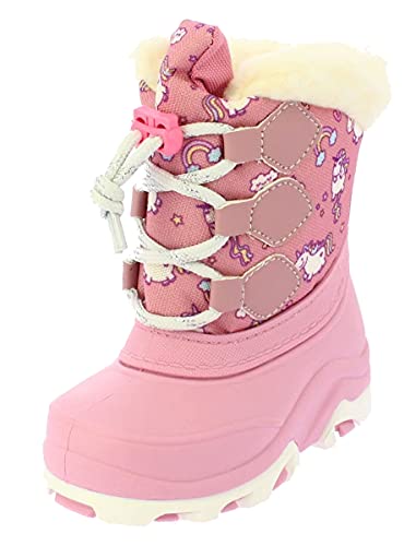 Beck Jungen Mädchen Wintertraum Schneestiefel, rosa, 26 EU