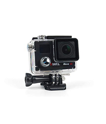 Xblitz Move 4K Sportkamera, 170 Grad, Wasserdichtes Gehäuse, Fernsteuerpilot, Sony IMX078-Sensor, Der Hauptbildschirm 2 Zoll