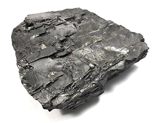 Myhomelux® Edelschungit 80-97% Stein, groß, ca 300g. SEHR SELTEN