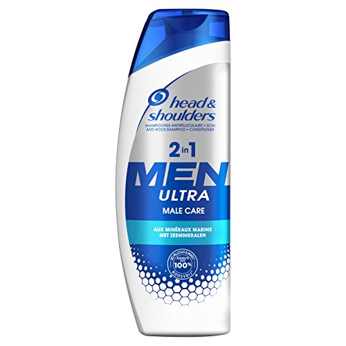 Head & Shoulders 81667169 Men Ultra Male Care 2-in-1 Shampoo 450 ml, 3 Stück