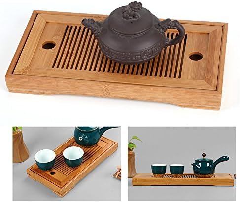 Solomi Tea Table tablett Bambus Bambus-Tee-Tablett - Tee-Tablett Bamboo Kungfu Tea Table