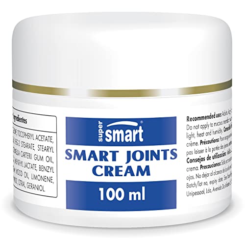 Supersmart - Smart Joints Cream für Knie & Ellenbogen - mit Glucosaminsulfat, MSM & Boswellia Serrata | Glutenfrei - 100 ml