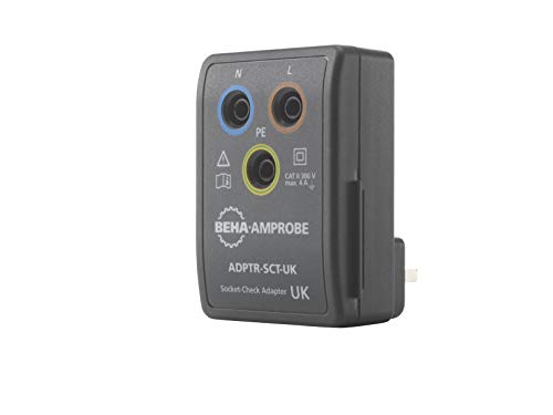 Beha Amprobe Adapterstecker ADPTR-SCT-UK ADPTR-SCT-UK Steckdosenprüfadapter, 4854820 (4854820)