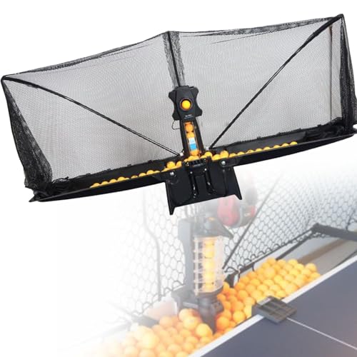 SACLMD Tischtennis-Trainingsroboter,Tischtennisball-Maschinenroboter,Automatischer Tischtennisroboter,Table Tennis Robot,Automatic Ping Pong Ball Machine,for Training