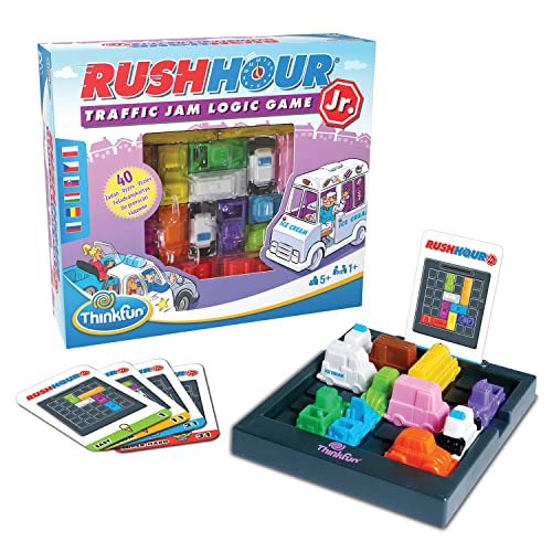 ThinkFun Rush Hour Cork Junior Logikspiel, Spielzeug für Kinder ab 5 Jahren
