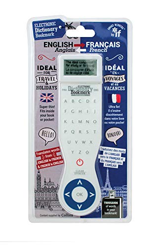 Electronic Dictionary Bookmark (Travel Edition) - French-English