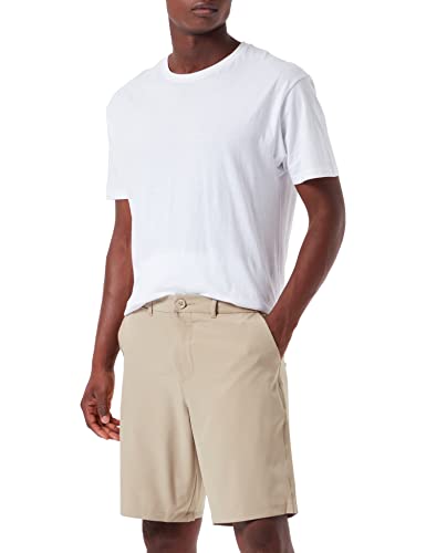 28 Palms 7" Inseam Hybrid fashion-board-shorts, Khaki Solid, 29