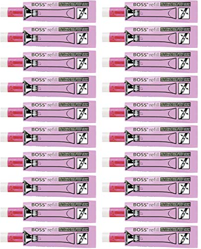 Tinte zum Nachfüllen - STABILO BOSS ORIGINAL Refill - 20er Pack - pink
