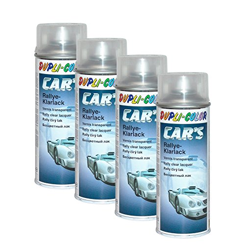 4x Dupli-Color Cars Rallye Klarlack vernis transparent 400ml 385858