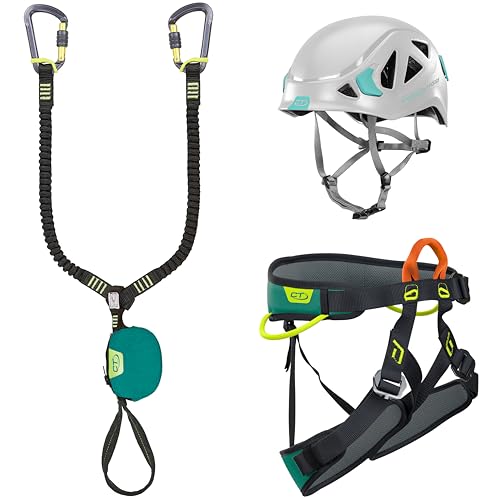 Climbing Technology Unisex – Erwachsene Via Ferrata-kit Classic M-l Klettersteigset, grün