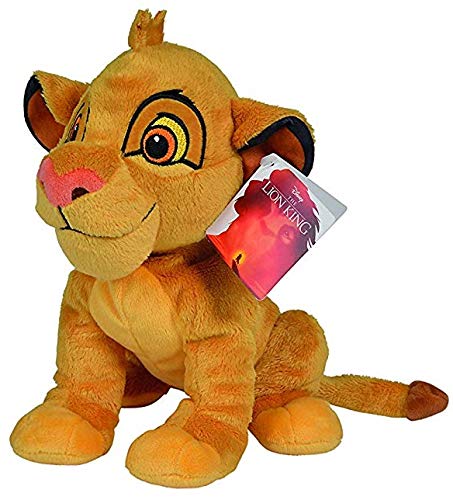 Plüschtier Disney Der König der Löwen: Simba, 26 cm, Lizenzprodukt für Kinder – Tiere