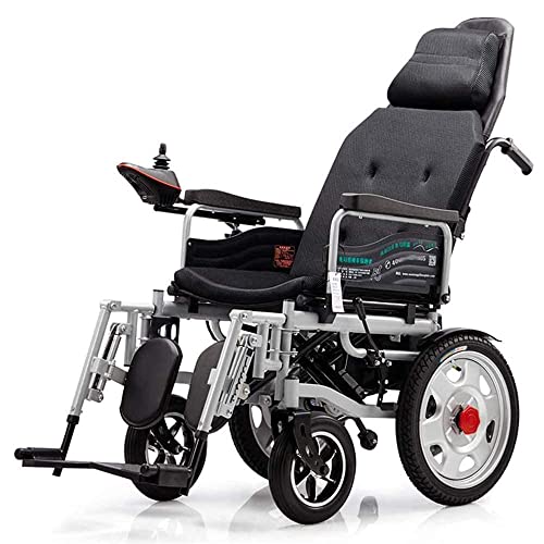 Tragbarer faltbarer Power-Roller, kompakt, Mobility Aid Wheel Chair, vollautomatisch, Rückholfunktion, für Roller, Stuhl, Powerful Folding Carry Electric Wheelchair