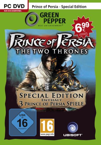 Prince of Persia: The Two Thrones - Special Edition (inkl. The Sands of Time, Warrior Within, The Two Thrones) [Green Pepper]