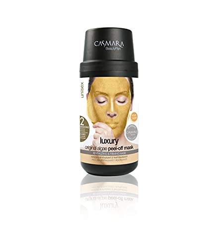 Casmara Skin Care Luxury Face Mask Kit – Gesichtspflege Maske für Anti-Aging-Effekte – 2 Masken + 1 revitalisierende Ampulle – 4 ml