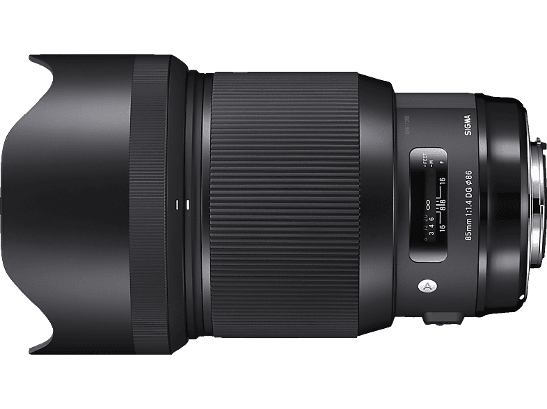SIGMA 321954 - 85 mm f/1.4 DG, HSM (Objektiv für Canon EF-Mount, Schwarz)