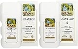 Original Saljic Creme (2 x Jomelop E - Natursalbe zur Pflege von Narben, Keloiden und Sonnenbränden - 145 ml - 10 Minuten pro Tag Anwendung