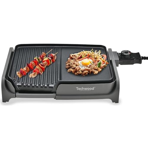 TECHWOOD Grill & Teppan Yaki Leistung 1600 W Fisch, Fleisch