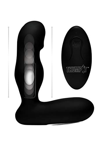 XR Brands Thump-It Prostate Vibe - Black, 180 g