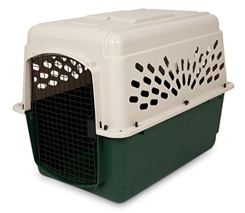 Petmate Ruffmaxx Hundehütte, Haustiertrage und -Box, 91,4 cm (22,7–31,8 kg), für den Innen- und Außenbereich für große, mittelgroße und kleine Hunde – aus strapazierfähigem recyceltem Material mit