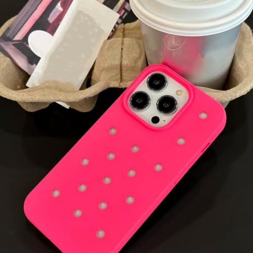 SAMEZA Farbige Flüssigsilikon-Handyhülle für iPhone 14 15 Pro Max 11 13 12 Promax, modische Wärmeableitungs-Kühlhülle, rosa, für iPhone 12 Pro