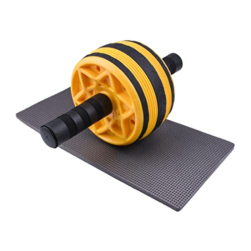 AB Roller Wheel Machine, Bauchtrainer und Fitness-Workout-Ausrüstung für Heim-Fitnessstudio mit Matten-Boxtraining