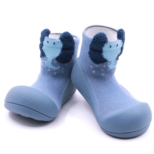 Attipas - Schuhe für erste Schritte, Modell Zootopia Elephant, Blau, blau, 22.5/23 EU