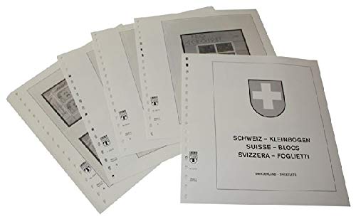 LINDNER Das Original Schweiz Kleinbogen - Vordruckblätter Jahrgang 2021-2022