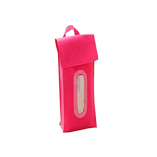 ZXGQF Tissue Box Tuch Wasserdicht Rechteckigen Papierhandtuchhalter Für Zuhause BüroAuto Dekoration Hotelzimmer Tissue Box Halter, Pink
