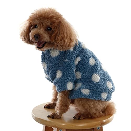 Haustierkleidung Plus Samt Warm Puppy Sweater Pullover Herbst Winter Haustiermantel Zweibeinige Freizeitkleidung Hundeprodukte