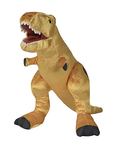 NICOTOY Universal - Jurassic Park Gold Edition T-Rex 30cm Kuscheltier Plüsch für alle Altersgruppen geeignet