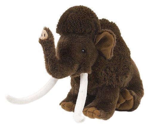 Wild Republic 10964 - Cuddlekins, National History Museum, Ice Age - Mammut, 30 cm