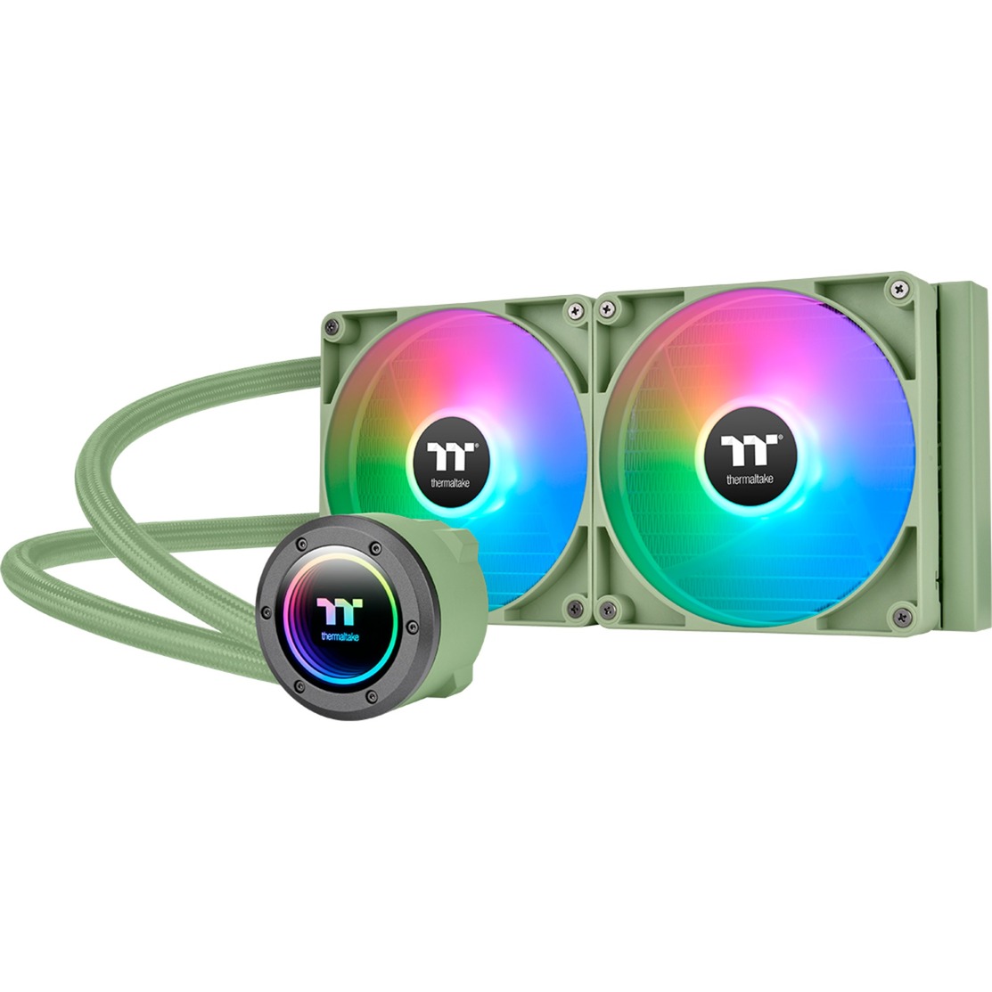 TH280 V2 ARGB Sync All-In-One Liquid Cooler Matcha Green, Wasserkühlung