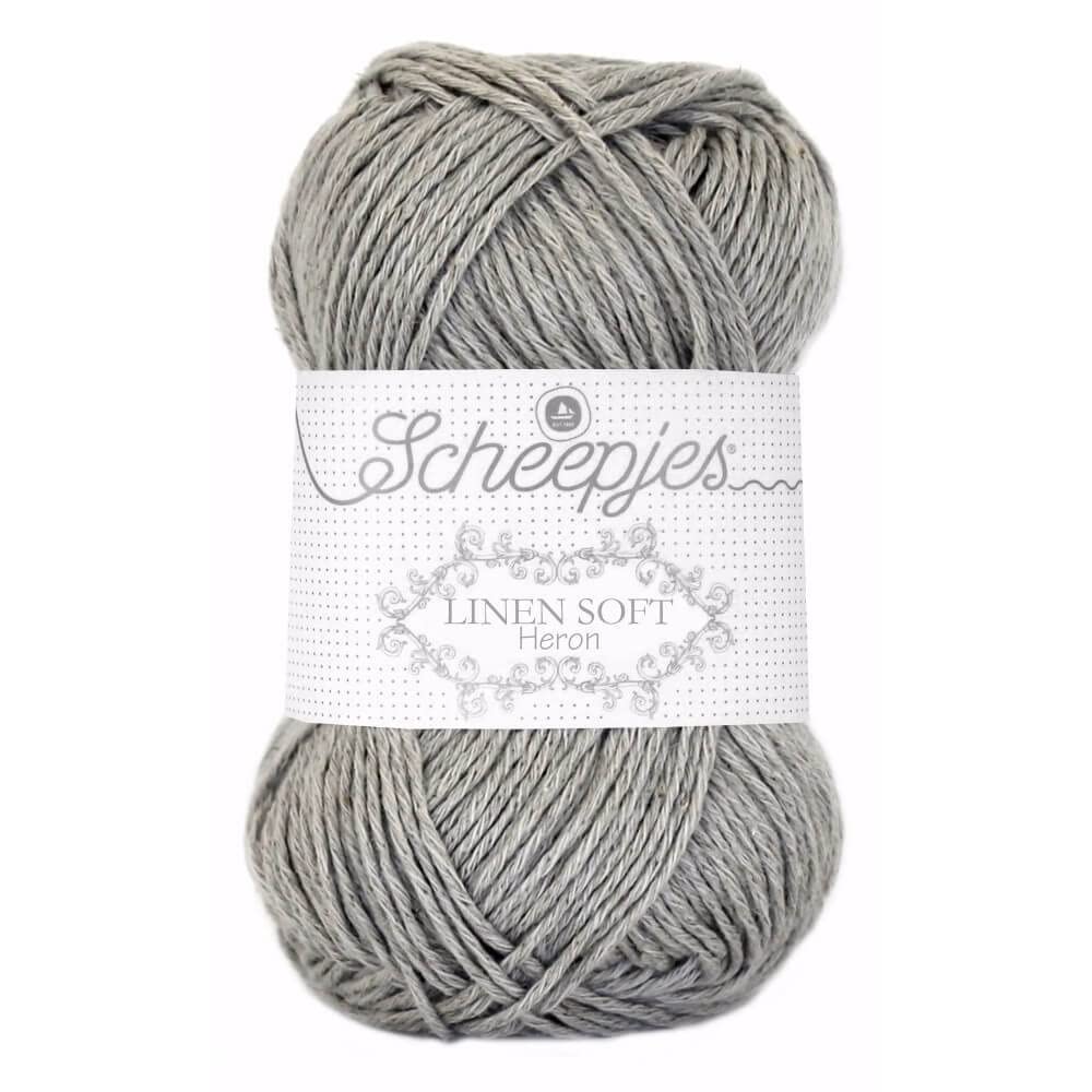 Scheepjes 1675-619 Linen Soft Baumwolle Garn, 619, 1x50g