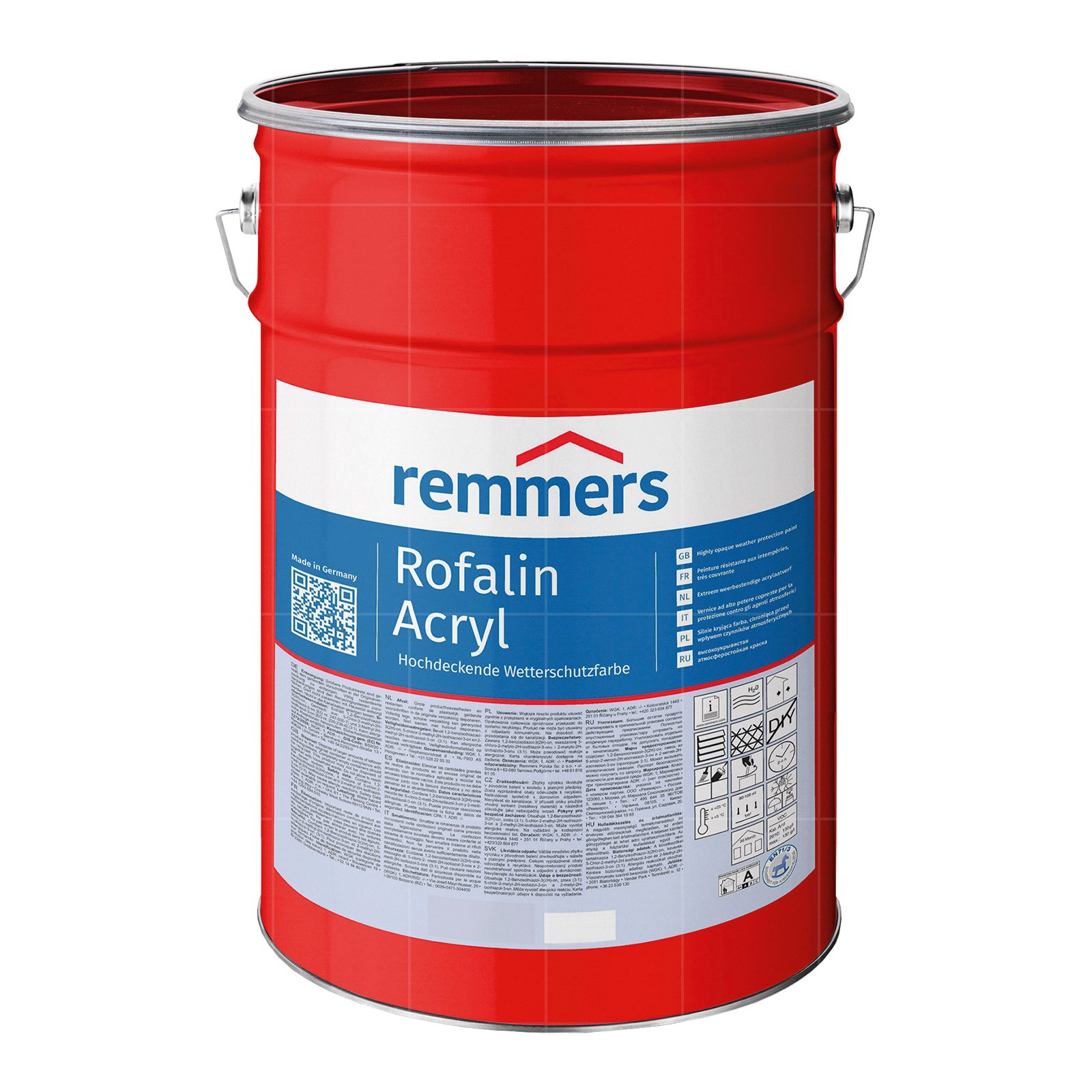 REMMERS ROFALIN ACRYL - 2.5 LTR (LICHTGRAU)