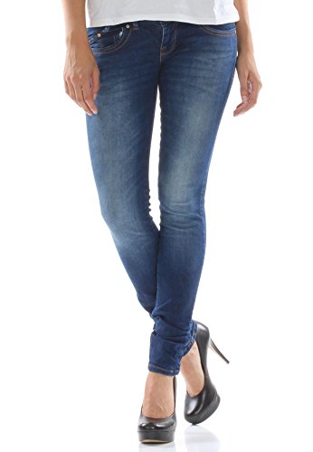 LTB Jeans Damen MOLLY Slim Jeans, Blau (Riberta Wash 51242), Gr. W31/L32