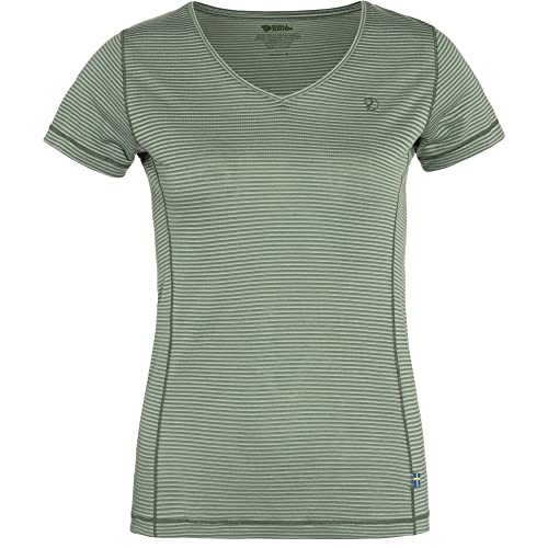 FJÄLLRÄVEN Damen Abisko Cool T-Shirt W, Dark Grey, XL