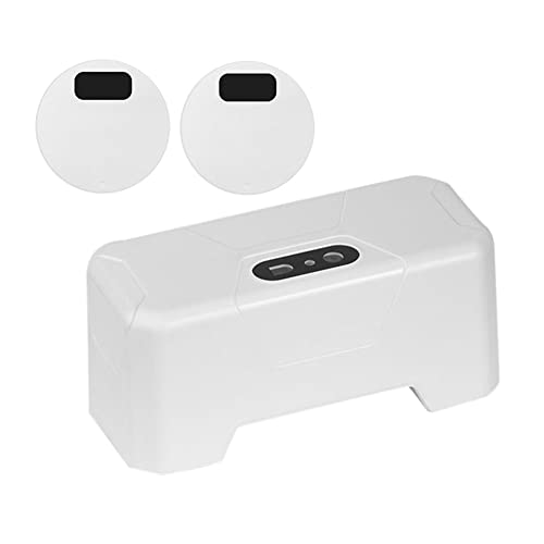 arlote Automatischer WC-SpüLknopf + 2 X Sender, Intelligenter WC-Sensor-SpüLer, Wiederaufladbarer Intelligenter WC-SpüLsensor
