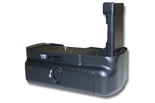vhbw Batteriegriff kompatibel mit Nikon D3100, D3200, D3300 Kamera Spiegelreflexkamera DSLR, inkl. Wählrad