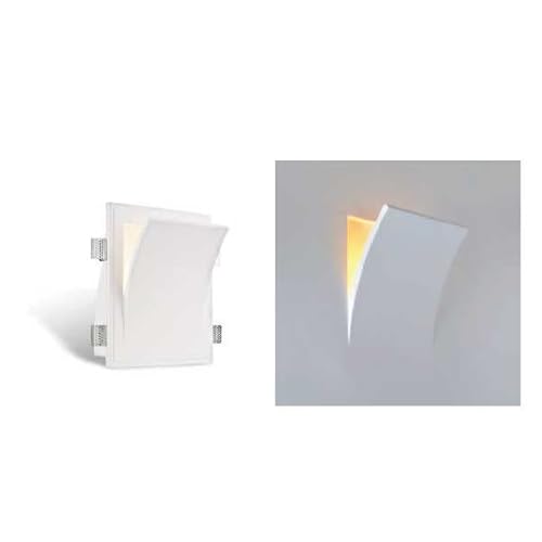 NCC-Licht Gips-Wandeinbauleuchte Klappe 310x250x184mm Weiß max. 40W E14 ohne Leuchtmittel