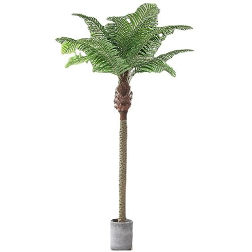 YuanSpring Dekorativer künstlicher Baum Künstliche Kokospalmen, künstliche Palmen, Tropische Pflanzen, künstliche Bäume, Algenbäume, Palmen, künstliche Bonsai(280cm)