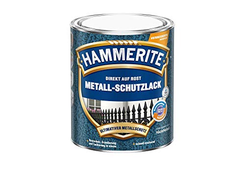 Hammerite, Metall-Schutzlack direkt auf Rost 0,75 Liter -schwarz/matt wb
