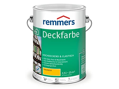 Remmers Deckfarbe - goldgelb 2,5L