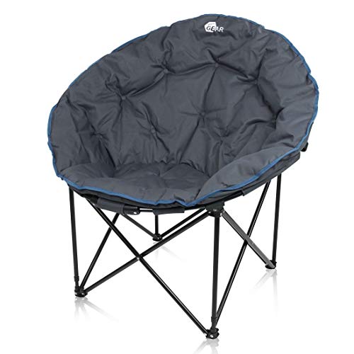 your GEAR Campingstuhl Ortona XXL Moon Chair Faltbarer Outdoor Sessel - Klappstuhl ø 100cm max 130kg