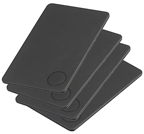 Callstel Schlüssel-Tracker: 4er-Set 4in1-Schlüsselfinder im Kreditkarten-Format, GPS-Ortung, App (Schlüsselfinder Bluetooth)