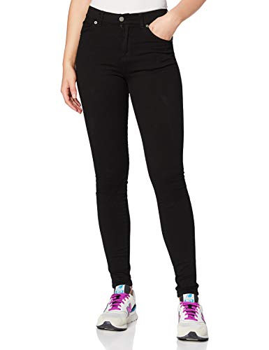 Dr. Denim Damen Skinny Skinny Jeans Lexy, Schwarz (Black 101), XS (Herstellergröße: XS)
