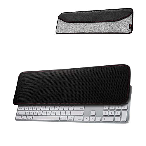 Hosoncovy Staubdichte Lange Tastatur Tragetasche Reisetasche Aufbewahrungstasche Schutzhülle Ärmeltasche für Apple Magic Tastatur mit Ziffernblock