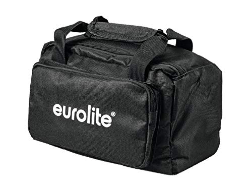 EUROLITE SB-14 Soft-Bag | Praktisches schwarzes Softbag, 4-fach unterteilt, für 4 AKKU Flat Lights
