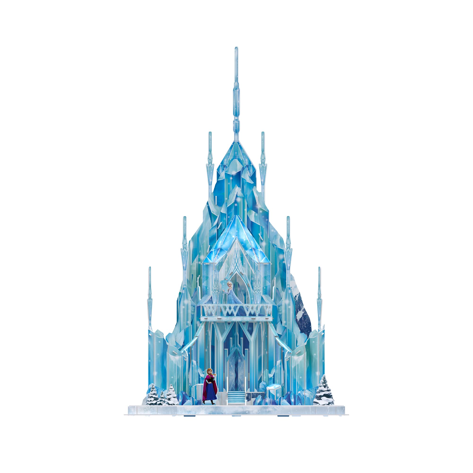 University Games U08551 Disney Frozen Eispalast 3D-Puzzle