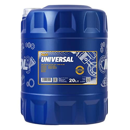 MANNOL 3 * 20 Liter + Auslaufhahn Universal 15W-40 API SG/CD