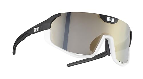 Neon Sonnenbrille CANYON - White/Black Matt, Mirrortronic Bronze